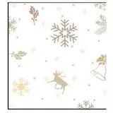 Transparentpapier 115 g/qm A4 VE=25 Blatt Classic Christmas creme/braun Motiv 5