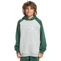 QUIKSILVER Age Of Blue Embo Kapuzenpullover - Light Grey
