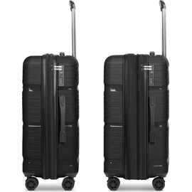 d & n Travel Line 4300-Plus 4-Rollen M 65 cm / 58 l schwarz