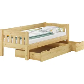 Erst-Holz Kinderbett V-60,53-09 90 x 200 cm Kiefer massiv natur braun