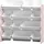 [en.casa] Kinderregal Vestnes 78 x 86 x 27 cm MDF rosa/weiß
