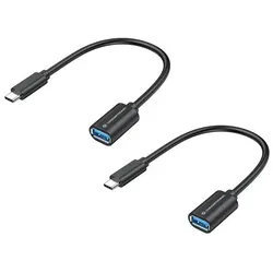 Conceptronic ABBY11B OTG-Adapter für USB-C zu USB-A