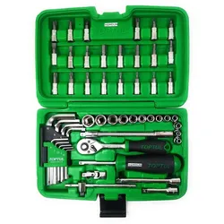 TOPTUL Werkzeugset GCAI5102 Werkzeugsatz,Steckschlüsselsatz,Werkzeug Set,Werkzeug Kit