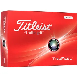 Titleist TruFeel 2021 12er Pack weiss