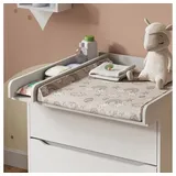 Vicco Wickelaufsatz Wicko, Weiß, 80 x 76 cm