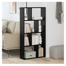 vidaXL Bücherregal 60 x 20 x 120 cm Schwarz