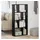 vidaXL Bücherregal 60 x 20 x 120 cm Schwarz