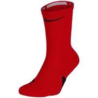 Nike Elite Crew Basketballsocken University Red/Black/Black 50-53