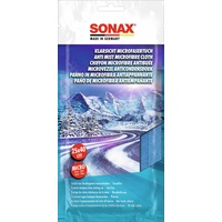 SONAX KlarSicht MicrofaserTuch (1 Stück) fusselfreies Antibeschlag-Tuch schützt vor Beschlagen der Scheibe und sorgt für eine klare Sicht, Art-Nr. 04212000