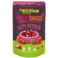 NutriPur gefriergetrocknete Früchte, Rote-Beeren-Mix 100 g Früchte