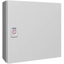 Rittal KX 1555.000 Installations-Gehäuse, Wand-Gehäuse 300 x 300 x 120 Stahlblech Lichtgrau (RAL 7035) 1 St.