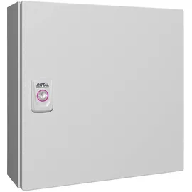 Rittal KX 1555.000 Installations-Gehäuse, Wand-Gehäuse 300 x 300 x 120 Stahlblech Lichtgrau (RAL 7035) 1 St.