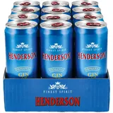 Henderson Gin Tonic 10,0 % vol 0,33 Liter Dose, 12er Pack