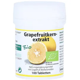 Sanitas Grapefruitkernextrakt Bio Tabletten 100 St.
