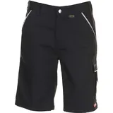 Planam Shorts Canvas 320 Gr.L schwarz/schwarz