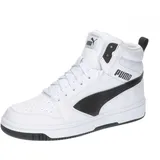 Puma Rebound V6 Mid-Top Sneaker Kinder 02 white/black 38