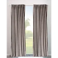 OTTO home Velvet Uni Multifunktionsband 140 x 145 cm sand 2 St.