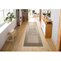 THEKO Wollteppich THEKO "Gabbeh Super, Handweb, auch als Läufer erhältlich, reine Wolle" Gr. 13, braun, B:90cm H:9mm L:250cm, Wolle, Teppiche, Schlafzimmer, Wohnzimmer, Esszimmer, auch als Bettumrandung
