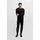 Boss Pyjamahose Waffle Schwarz M