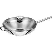 Zwilling Wok »Plus«, Edelstahl 18/10, (1 tlg.), Induktionsgeeignet silberfarben