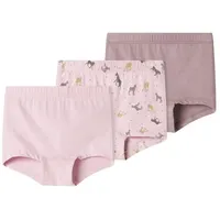 NAME IT Slip NMFTIGHTS 3P CORSAGE HORSE rosa 98