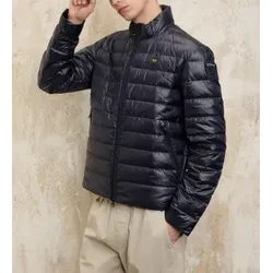 Blauer für Herren. 25SBLUC03011 Koreanische Kragenjacke austin navy (XXL), Lässig, Polyester, Marine