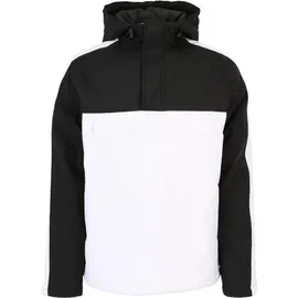 URBAN CLASSICS 3-tone Padded Kapuzenpullover White / Black / Black M