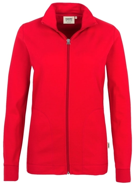 Hakro Women-Jacke Interlock - rot 2XL