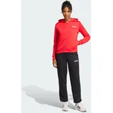 Adidas Damen ESSENTIALS LINEAR TRACKSUIT, Pure Ruby, XXS