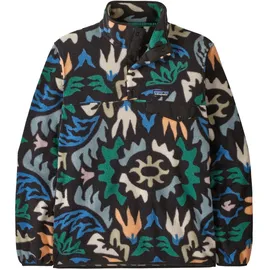 Patagonia Lightweight Synch Snap-T Fleecepullover Schwarz M