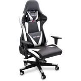 LACESTONE Patiomage Gaming Stuhl Chair Drehstuhl Gamming Sessel PC Computer Gamingstuhl Gamingsessel (Weiß)