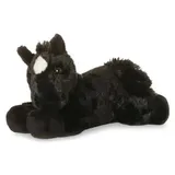 Herma Mini Flopsie Schwarzes Pferd liegend