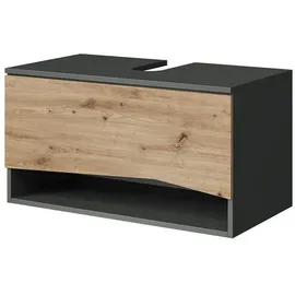 Vicco Waschbeckenunterschrank Willow, Artisan, 80 x 42.8 cm mit Schublade, zur wandmontage geeignet für Verschiedene Badezimmergrößen