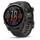 Garmin fenix 8 AMOLED 43 mm sapphire, schwarz / carbongrau DLC Titan mit QuickFit Silikon-Armband 20 mm