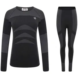 Dare 2b In The Zone Ii Langarm-basisschicht-set Schwarz S