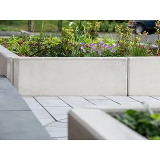 Diephaus L-Stein bewehrt Grau 55 x 100 x 30 x 12 cm