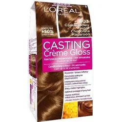 L'Oréal Paris, Haarfarbe, Creme Gloss Color kremas Nr. 603 Chocolate Nougat (603 Chocolate Nougat)