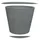 Decoris 26 x 30 cm Grau