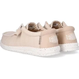 HEYDUDE Wally Stretch Sox Herren Beige/Orange 42