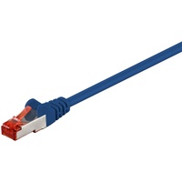 goobay CAT 6 Patchkabel, S/FTP (PiMF), Blau 30 m