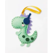 Folia Mini Filzinies Bastelset Dinosaurier 12-teilig