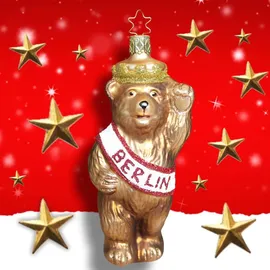 Inges Glas Inge-glas Weihnachts-Hänger Berliner Bär