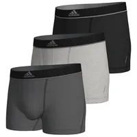 Adidas Boxer Active Micro Flex Eco Pack de 3 in Grau, EU M