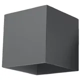 Sollux SL.0565 Wandleuchte QUAD 1 anthrazit