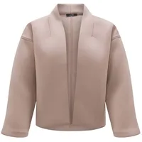 Opus Damen Sweatjacke | Kurze Sweatjacke GERTONI Regular aus Suba-Ware warm Taupe, 42 - 42