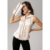 LAURA SCOTT Blusentop in champagner | Gr.: 36