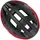 Uvex i-volute 52-57 cm black/red matt