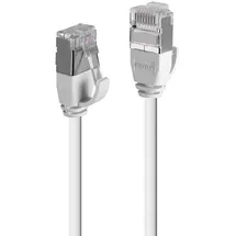 Lindy 47596 5m Cat.6A F/UTP LSZH Ultra Slim Netzwerkkabel, Grau