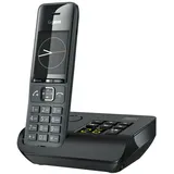 Gigaset Comfort 520A - Schnurloses DECT-Telefon mit Anrufbeantworter - Elegantes Design - Freisprechfunktion - Komfort Anrufschutz - Adressbuch mit 200 Kontakten,titan-schwarz [Deutsche Version]