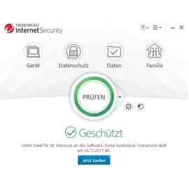Trend Micro Internet Security 2025 5 Geräte 2 Jahre DE Win Android iOS